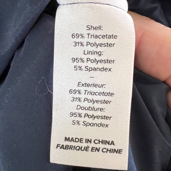 Cinq à Sept Women's Kirsty Dress - Size 6 - Color: Navy - NWOT - Picture 6 of 8